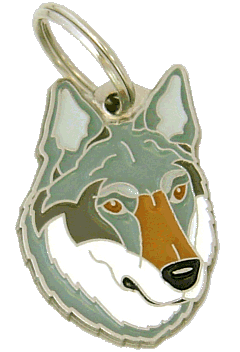 CZECHOSLOVAKIAN WOLFDOG - pet ID tag, dog ID tags, pet tags, personalized pet tags MjavHov - engraved pet tags online